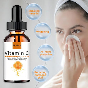 TRSTAY Vitamin C Serum For Face Moisturizing Brightens Skin Repair