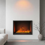 Flame 3d Electric Fireplace with Auto Water Control and Remote